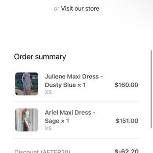 Baby Boo Ariel Maxi Dress Sage XS